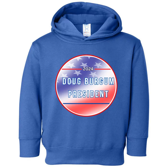 Doug Burgum 2024 Doug Burgum For Presidential Election Toddler Hoodie