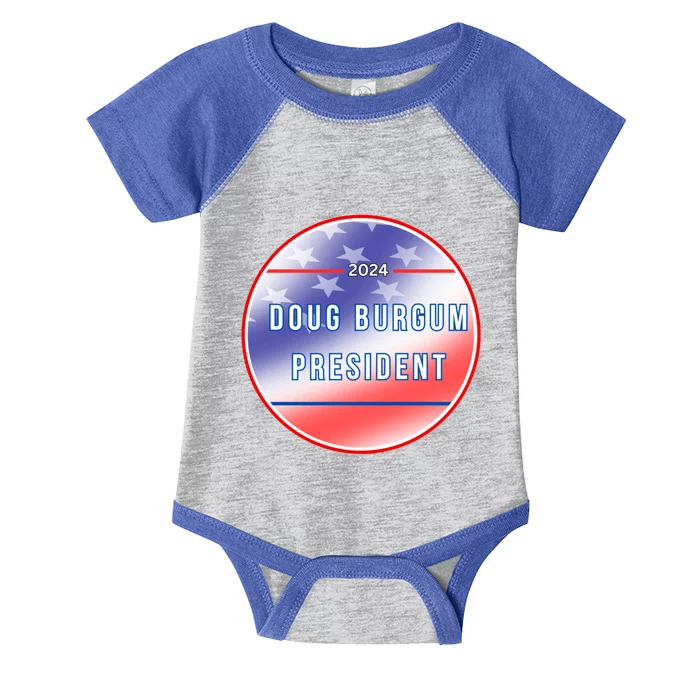 Doug Burgum 2024 Doug Burgum For Presidential Election Infant Baby Jersey Bodysuit