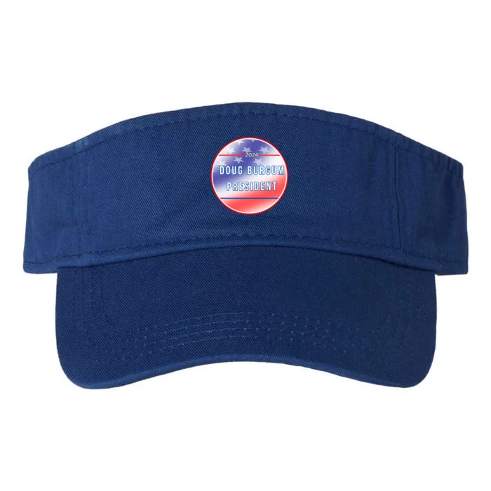 Doug Burgum 2024 Doug Burgum For Presidential Election Valucap Bio-Washed Visor