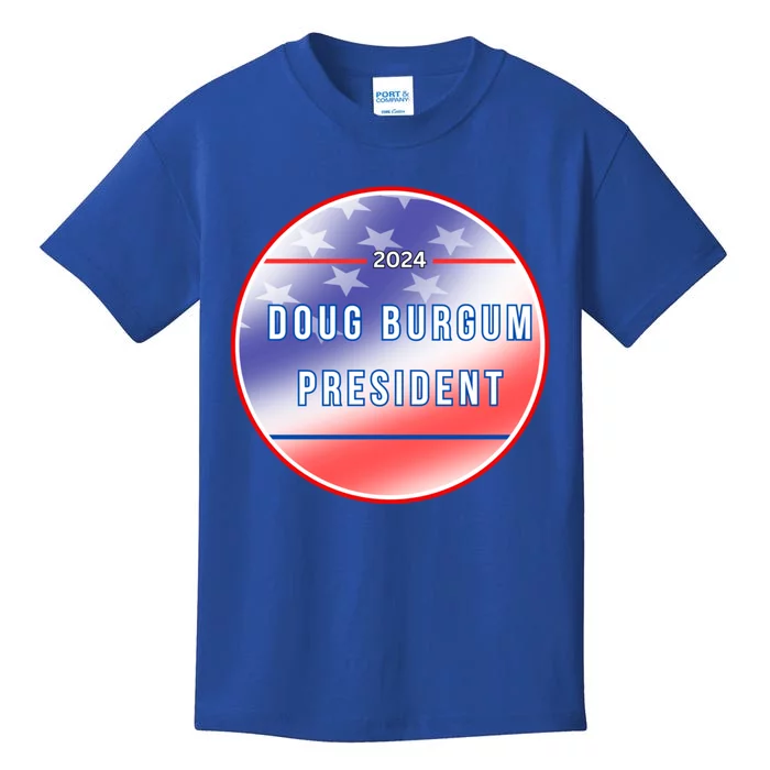 Doug Burgum 2024 Doug Burgum For Presidential Election Kids T-Shirt