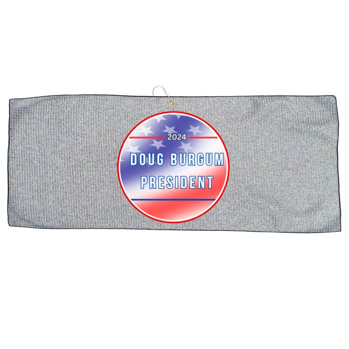 Doug Burgum 2024 Doug Burgum For Presidential Election Large Microfiber Waffle Golf Towel