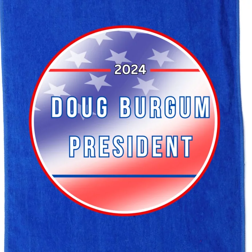 Doug Burgum 2024 Doug Burgum For Presidential Election Platinum Collection Golf Towel