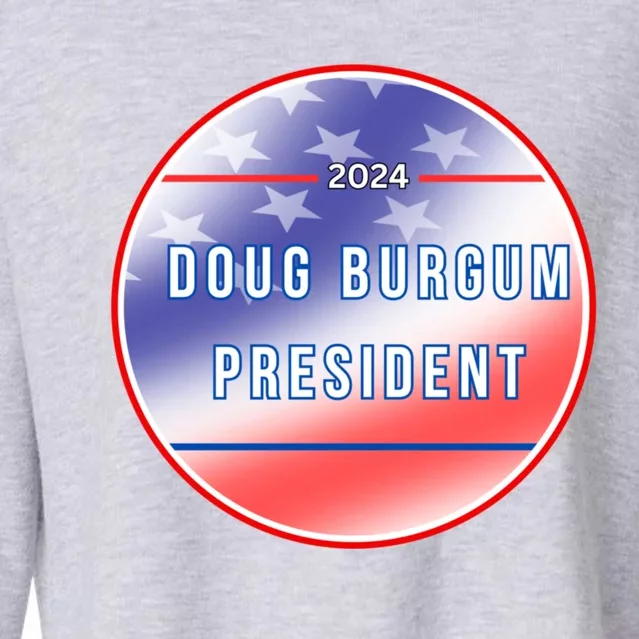 Doug Burgum 2024 Doug Burgum For Presidential Election Cropped Pullover Crew