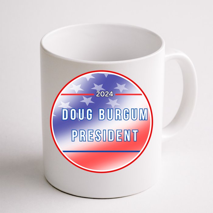 Doug Burgum 2024 Doug Burgum For Presidential Election Front & Back Coffee Mug