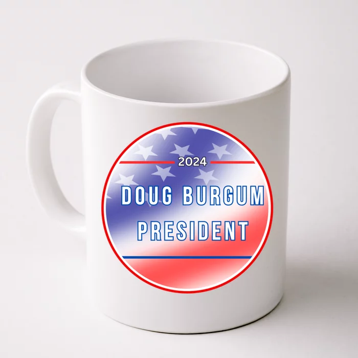 Doug Burgum 2024 Doug Burgum For Presidential Election Front & Back Coffee Mug