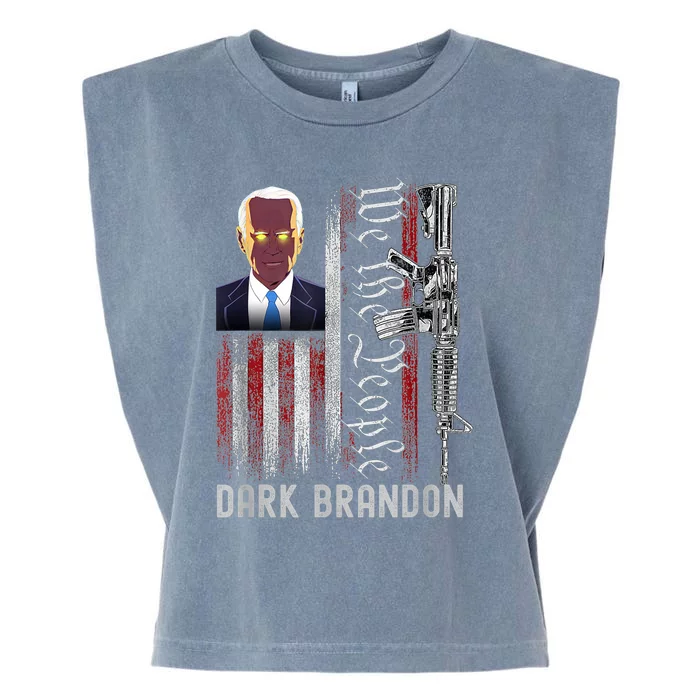 Dark Brandon 2024 Joe Biden's Campaign Garment-Dyed Women's Muscle Tee