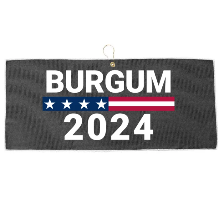 Doug Burgum 2024 Doug Burgum For Presidential Election Large Microfiber Waffle Golf Towel