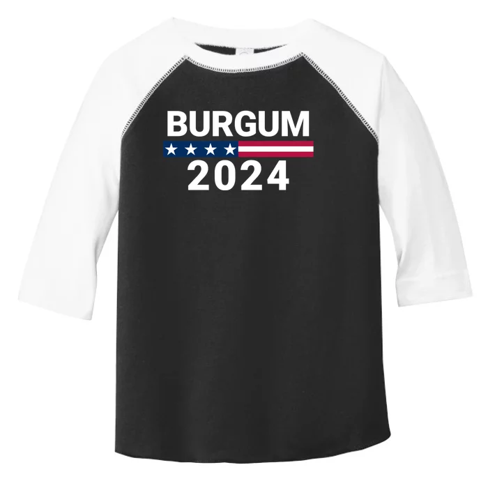 Doug Burgum 2024 Doug Burgum For Presidential Election Toddler Fine Jersey T-Shirt