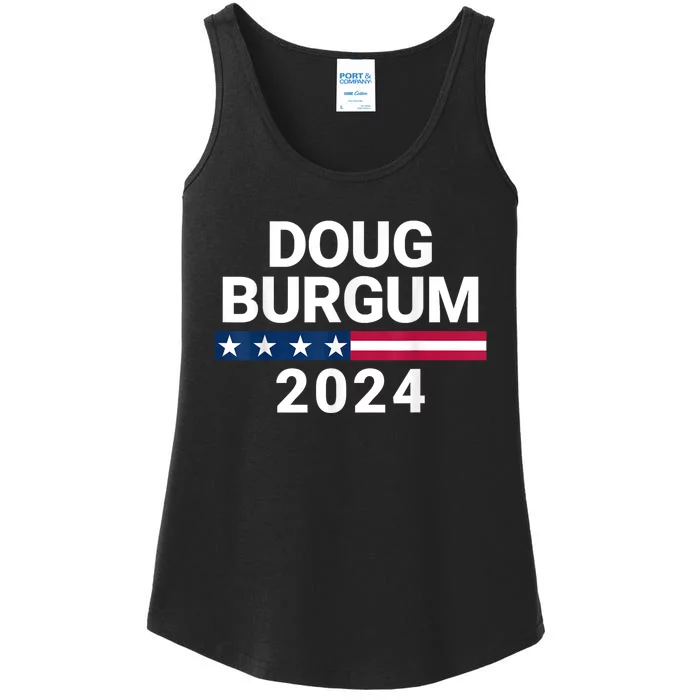 Doug Burgum 2024 Doug Burgum For Presidential Election 2024 Ladies Essential Tank