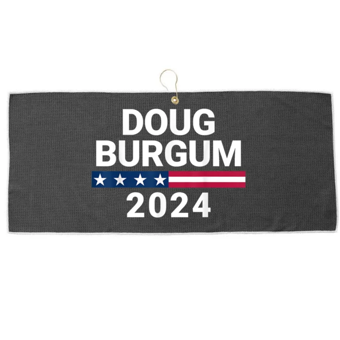 Doug Burgum 2024 Doug Burgum For Presidential Election 2024 Large Microfiber Waffle Golf Towel