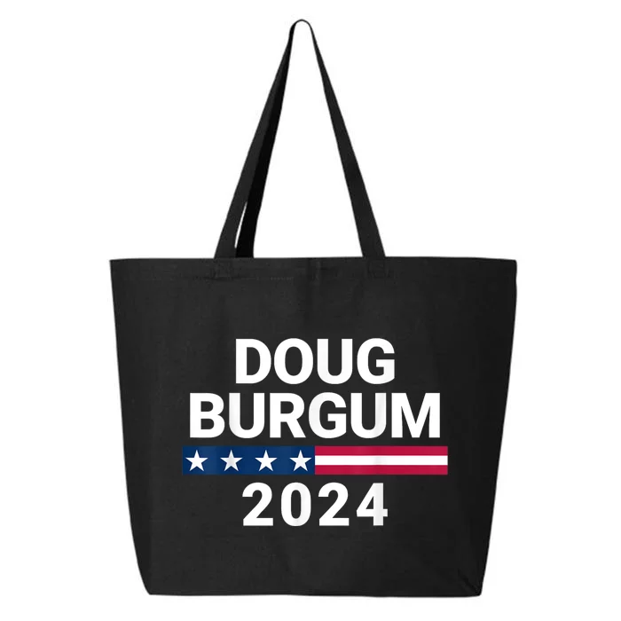 Doug Burgum 2024 Doug Burgum For Presidential Election 2024 25L Jumbo Tote