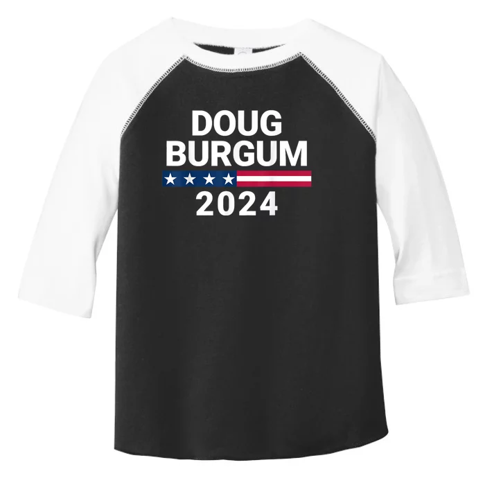 Doug Burgum 2024 Doug Burgum For Presidential Election 2024 Toddler Fine Jersey T-Shirt