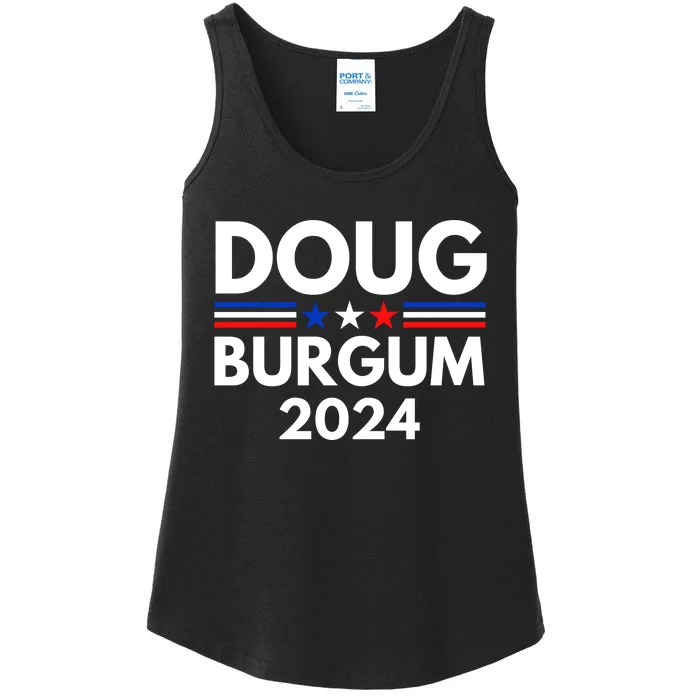 Doug Burgum 2024 Doug Burgum For Presidential Election 2024 Ladies Essential Tank