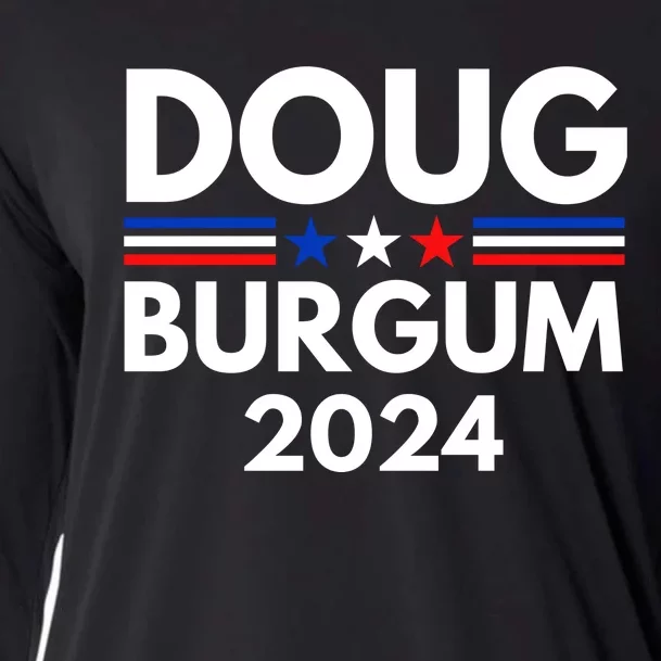 Doug Burgum 2024 Doug Burgum For Presidential Election 2024 Cooling Performance Long Sleeve Crew