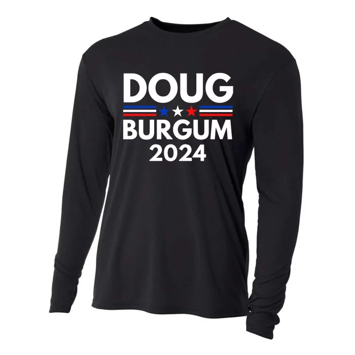 Doug Burgum 2024 Doug Burgum For Presidential Election 2024 Cooling Performance Long Sleeve Crew