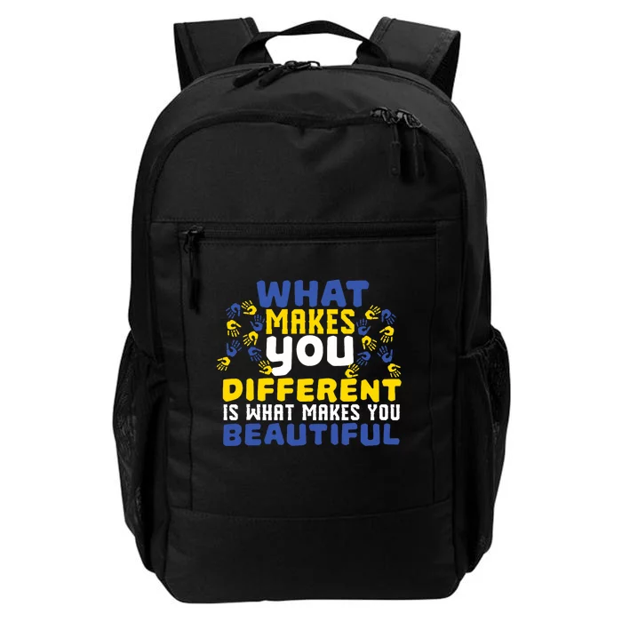 Different Beautiful 21 World Down Syndrome Awareness Day Daily Commute Backpack