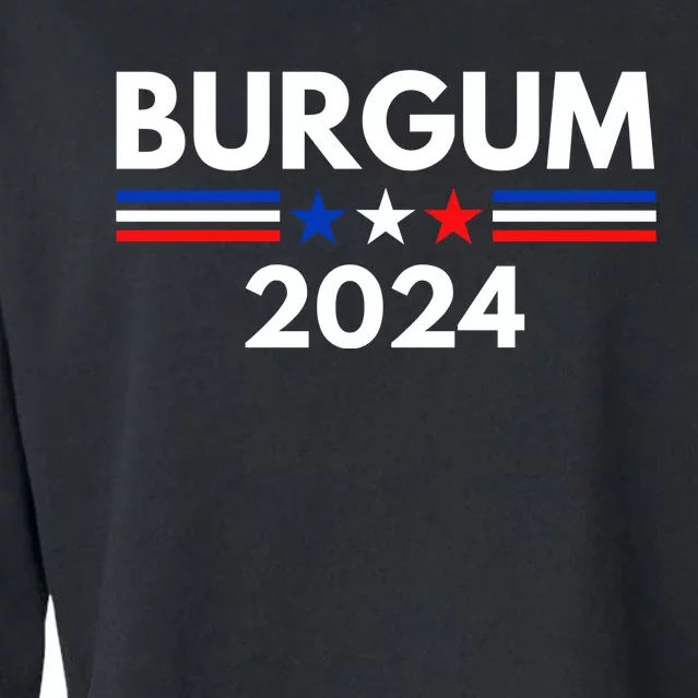 Doug Burgum 2024 Doug Burgum For Presidential Election 2024 Cropped Pullover Crew