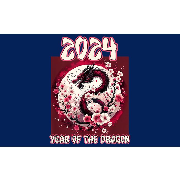 Dragon & Blossoms 2024 Year Of The Dragon Bumper Sticker