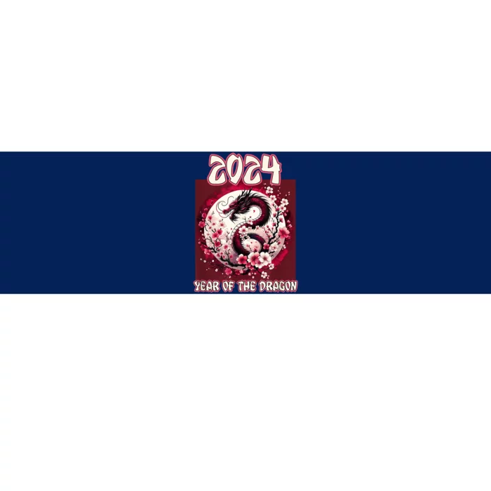 Dragon & Blossoms 2024 Year Of The Dragon Bumper Sticker