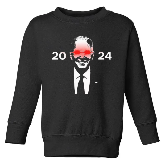 Dark Brandon 2024 Joe BidenS Campaign Toddler Sweatshirt