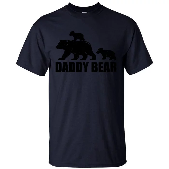 Daddy Bear 2 Cubs Daddy Bear Twin T Dad 2 T Tall T-Shirt