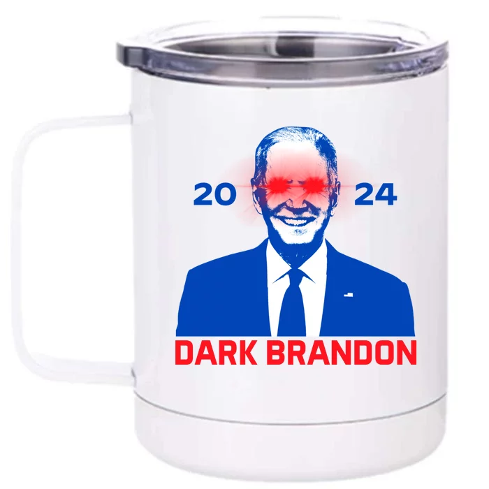 Dark Brandon 2024 Joe Biden Harris 2024 Election Front & Back 12oz Stainless Steel Tumbler Cup