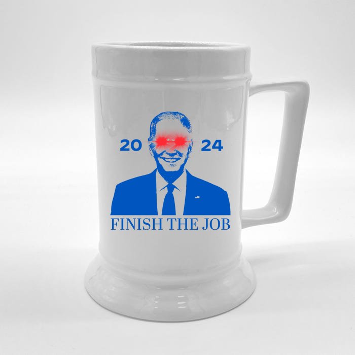 Dark Brandon 2024 Biden Harris 2024 Front & Back Beer Stein