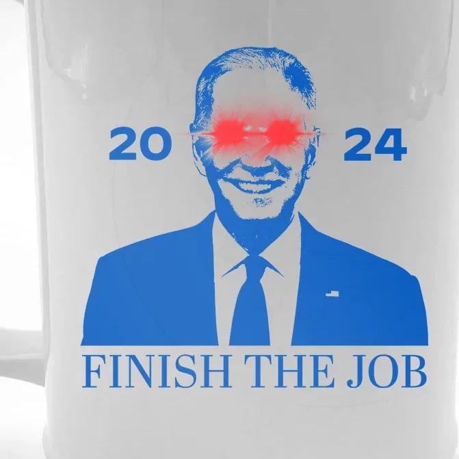 Dark Brandon 2024 Biden Harris 2024 Front & Back Beer Stein