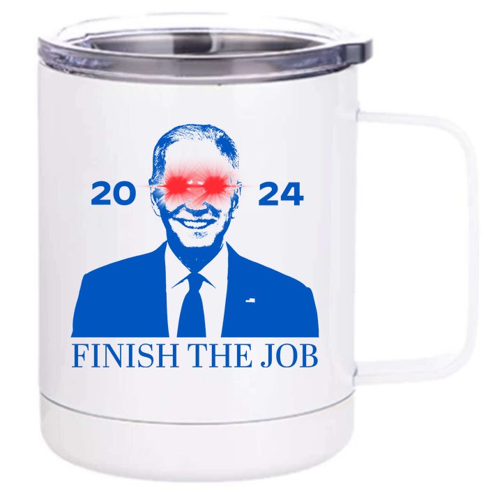 Dark Brandon 2024 Biden Harris 2024 Front & Back 12oz Stainless Steel Tumbler Cup