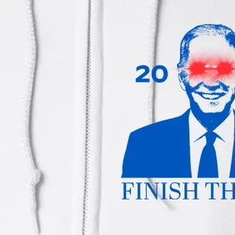 Dark Brandon 2024 Biden Harris 2024 Full Zip Hoodie