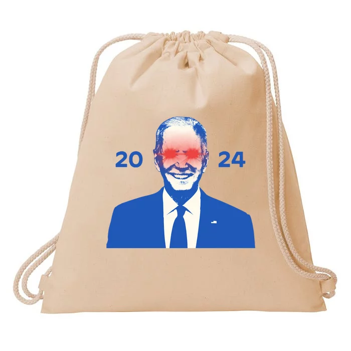 Dark Brandon 2024 Joe BidenS Campaign Drawstring Bag