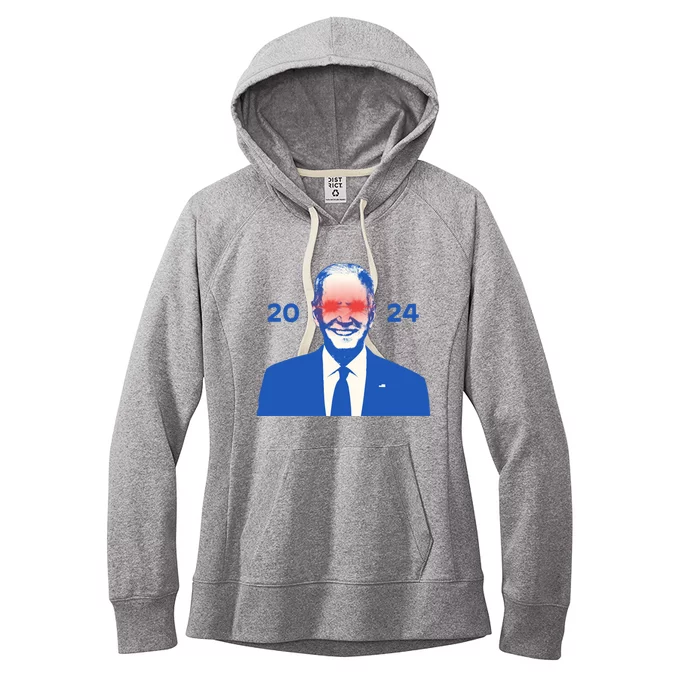 Dark Brandon 2024 Joe BidenS Campaign Women's Fleece Hoodie