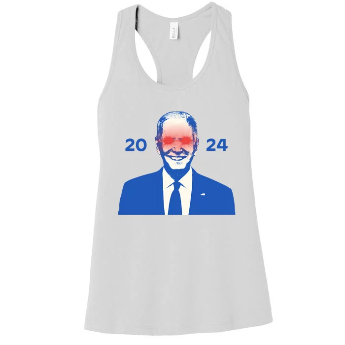 Dark Brandon 2024 Joe BidenS Campaign Women's Racerback Tank