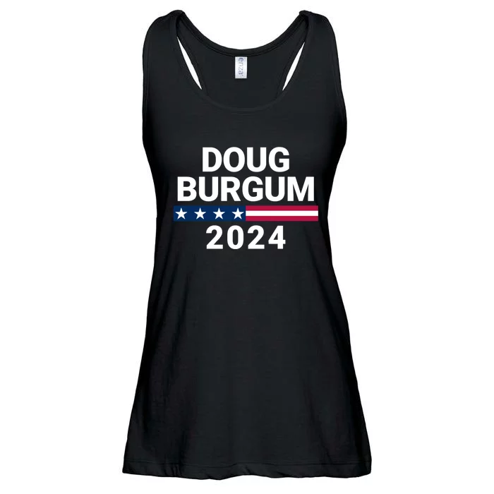 Doug Burgum 2024 Doug Burgum For Presidential Election 2024 Ladies Essential Flowy Tank