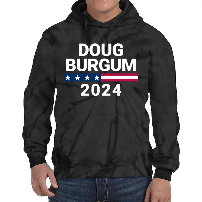 Doug Burgum 2024 Doug Burgum For Presidential Election 2024 Tie Dye Hoodie