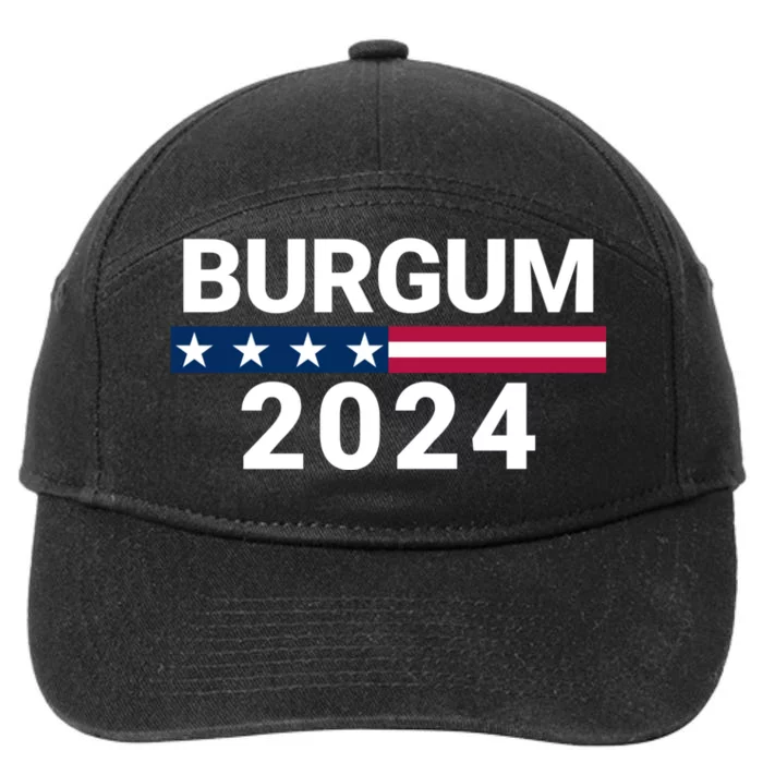 Doug Burgum 2024 Doug Burgum For Presidential Election 2024 7-Panel Snapback Hat