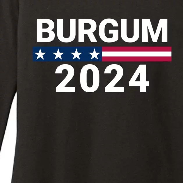 Doug Burgum 2024 Doug Burgum For Presidential Election 2024 Womens CVC Long Sleeve Shirt