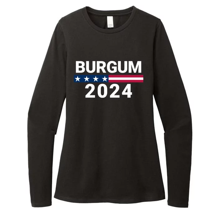 Doug Burgum 2024 Doug Burgum For Presidential Election 2024 Womens CVC Long Sleeve Shirt