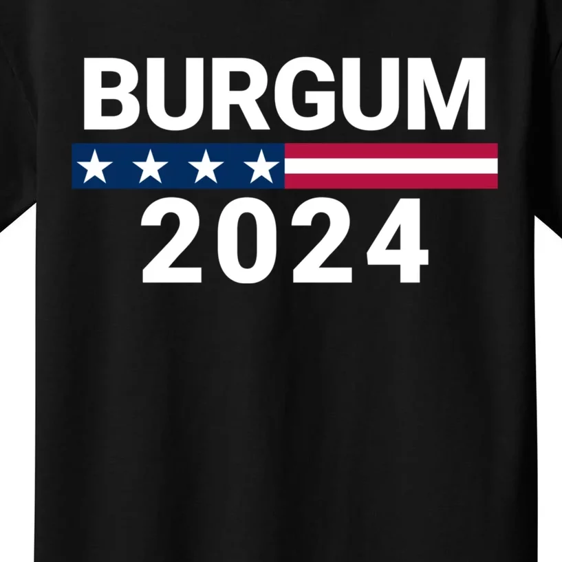 Doug Burgum 2024 Doug Burgum For Presidential Election 2024 Kids T-Shirt