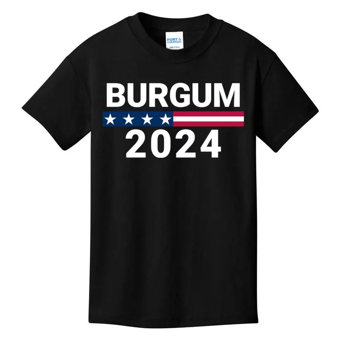 Doug Burgum 2024 Doug Burgum For Presidential Election 2024 Kids T-Shirt