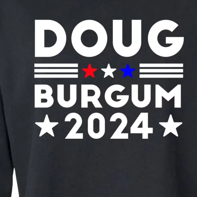 Doug Burgum 2024 Doug Burgum For Presidential Election 2024 Cropped Pullover Crew