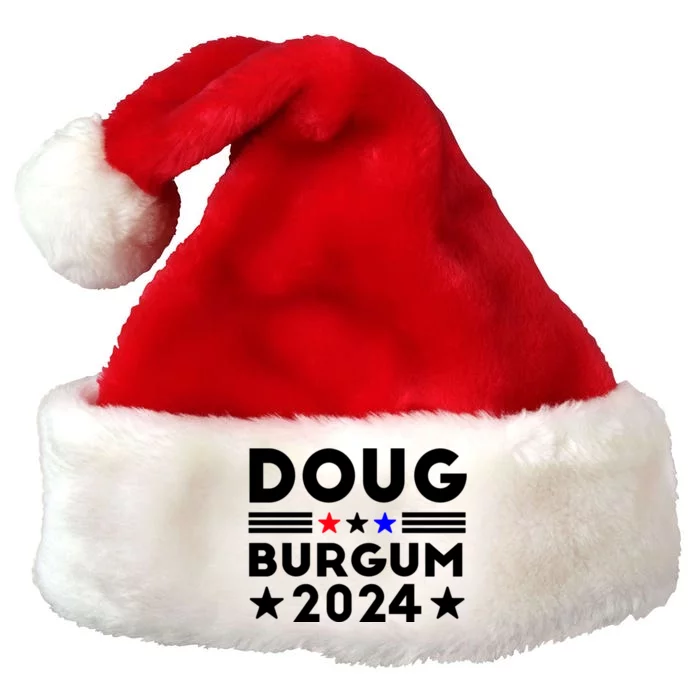 Doug Burgum 2024 Doug Burgum For Presidential Election 2024 Premium Christmas Santa Hat