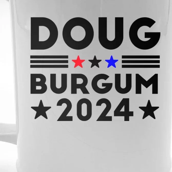 Doug Burgum 2024 Doug Burgum For Presidential Election 2024 Front & Back Beer Stein