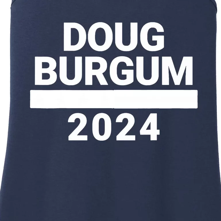 Doug Burgum 2024 Doug Burgum For Presidential Election 2024 Ladies Essential Tank