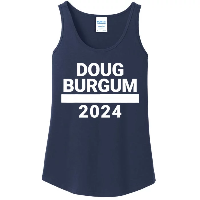 Doug Burgum 2024 Doug Burgum For Presidential Election 2024 Ladies Essential Tank