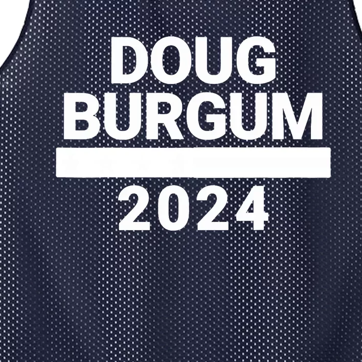 Doug Burgum 2024 Doug Burgum For Presidential Election 2024 Mesh Reversible Basketball Jersey Tank