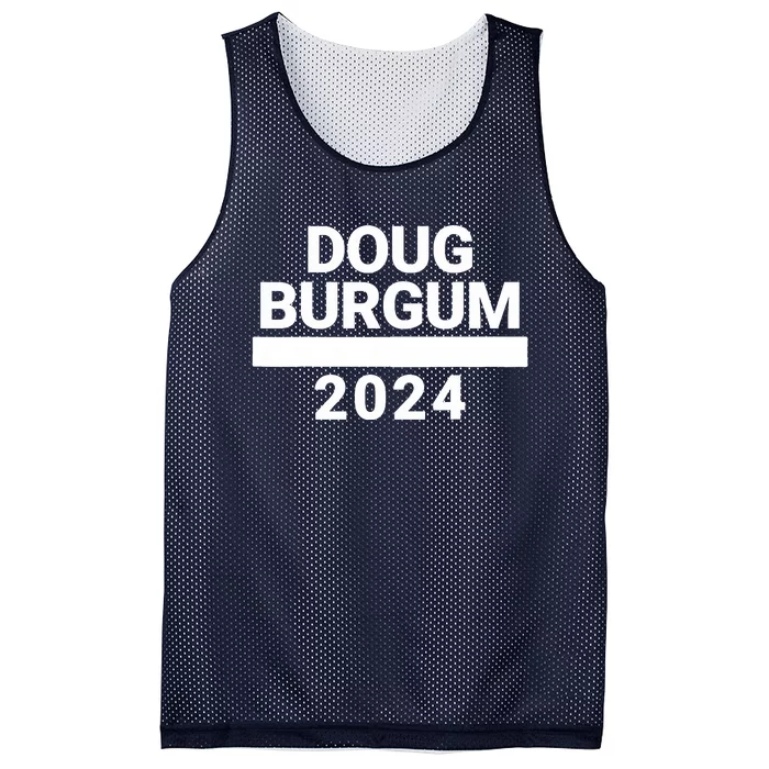 Doug Burgum 2024 Doug Burgum For Presidential Election 2024 Mesh Reversible Basketball Jersey Tank