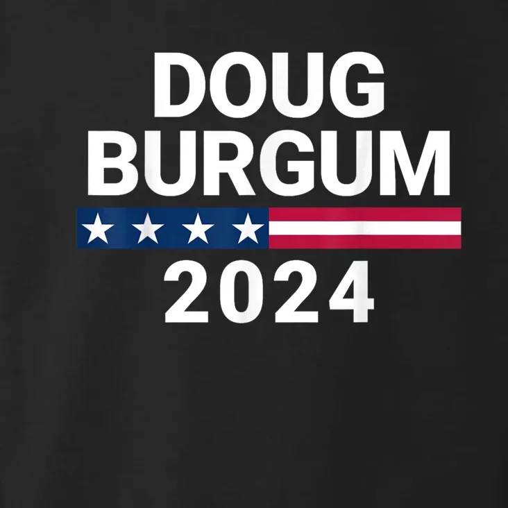 Doug Burgum 2024 Doug Burgum For Presidential Election Toddler Hoodie