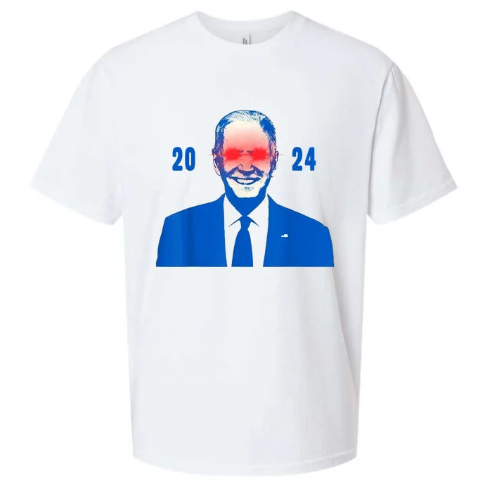 Dark Brandon 2024 Biden Funny New Campaign Sueded Cloud Jersey T-Shirt