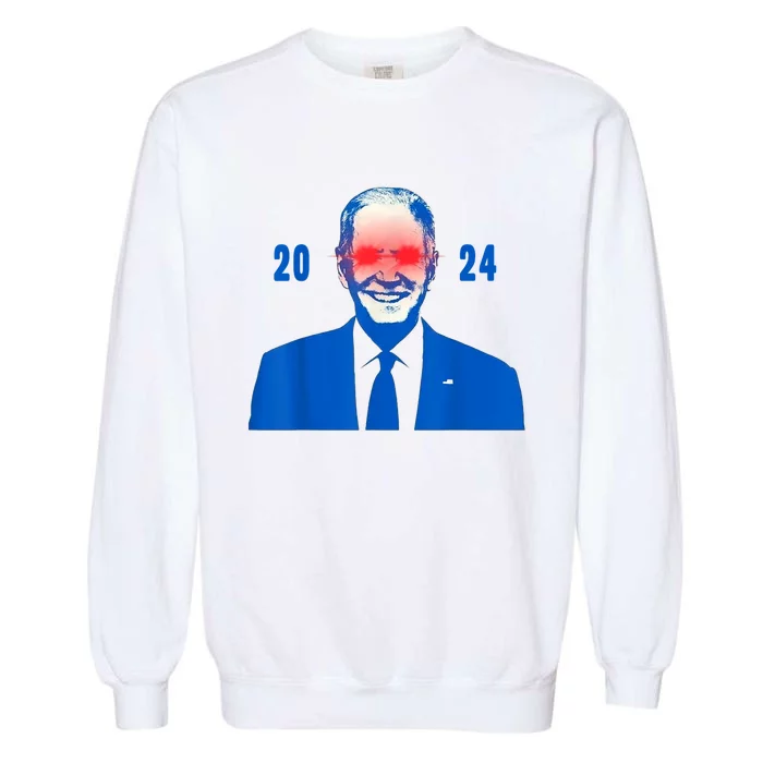 Dark Brandon 2024 Biden Funny New Campaign Garment-Dyed Sweatshirt